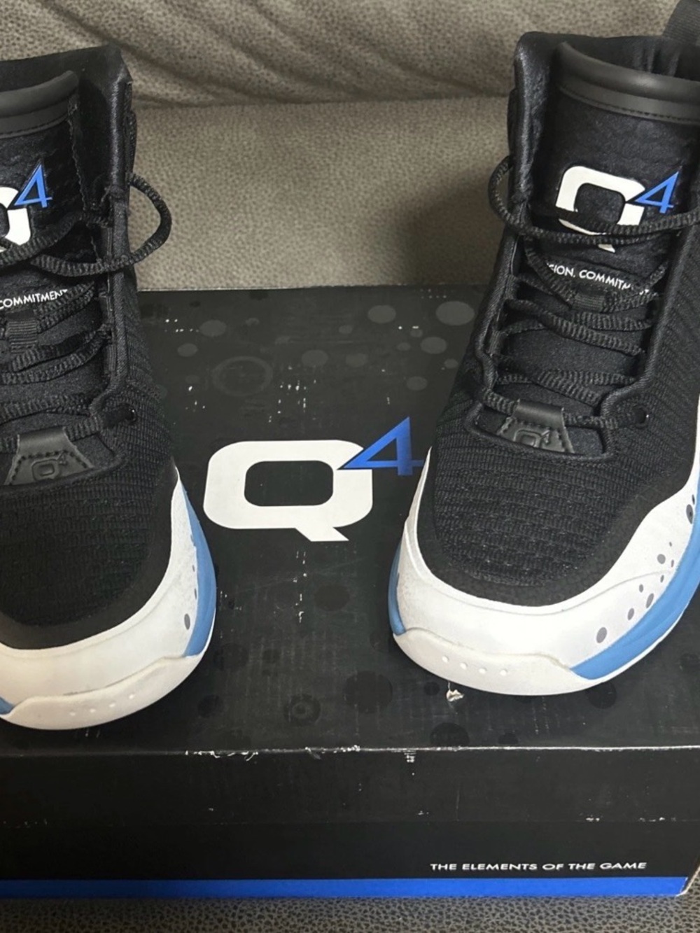 Q4 Aster White Q4MB-015 Size 8 Shoes New